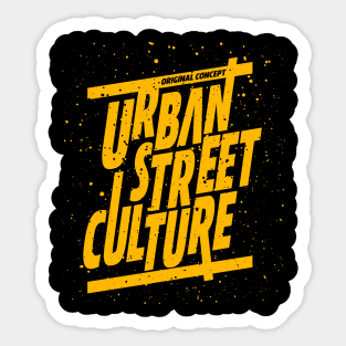 Urban Street Culture Sticker
